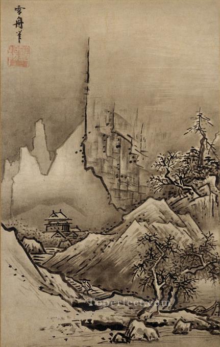 landscape 1 Sessho Toyo Japanese Oil Paintings